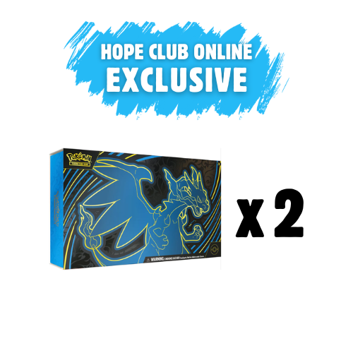 HCO EXCLUSIVE BUNDLE: 2 Charizard X ex Ultra Premium Collections