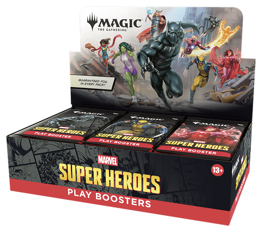 Magic: The Gathering - Universes Beyond: Marvel Super Heroes Play Booster Box (Pre-order)
