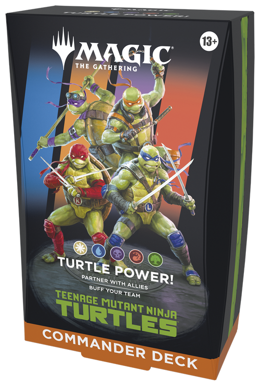 Magic: The Gathering - Universes Beyond: TMNT Commander Deck - Turtle Power! (Pre-order)