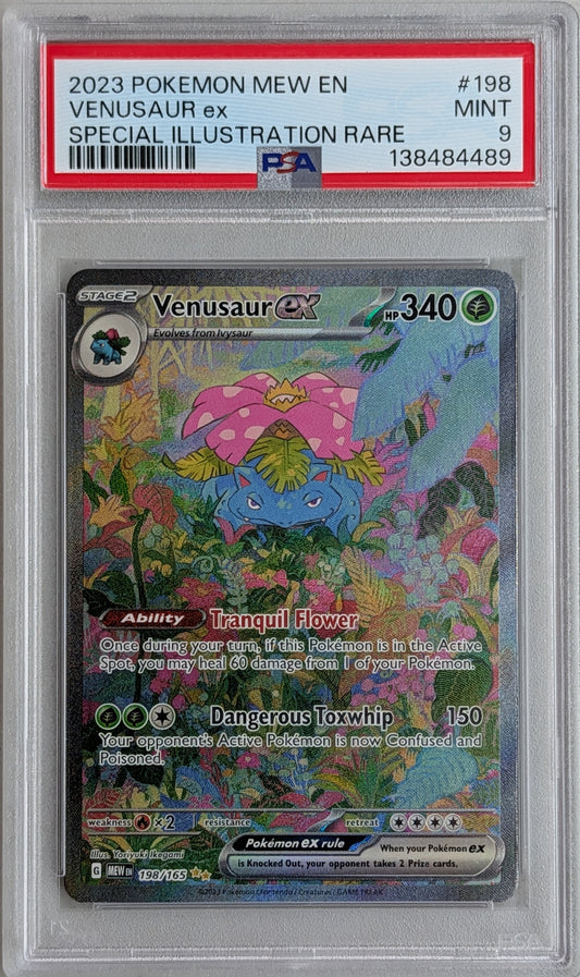 Pokémon: PSA 9 Venusaur ex 198/165 (MEW)