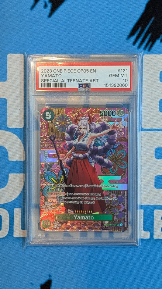 One Piece CG: PSA 10 Yamato #121