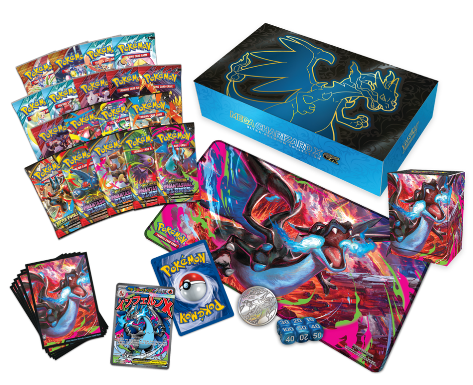Pokémon: Mega Charizard X ex - Ultra Premium Collection (Pre-order) - LIMITED 2 PER CUSTOMER