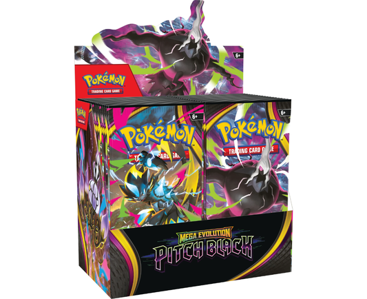 Pokémon: Mega Evolutions Pitch Black Booster Box (Pre-order)
