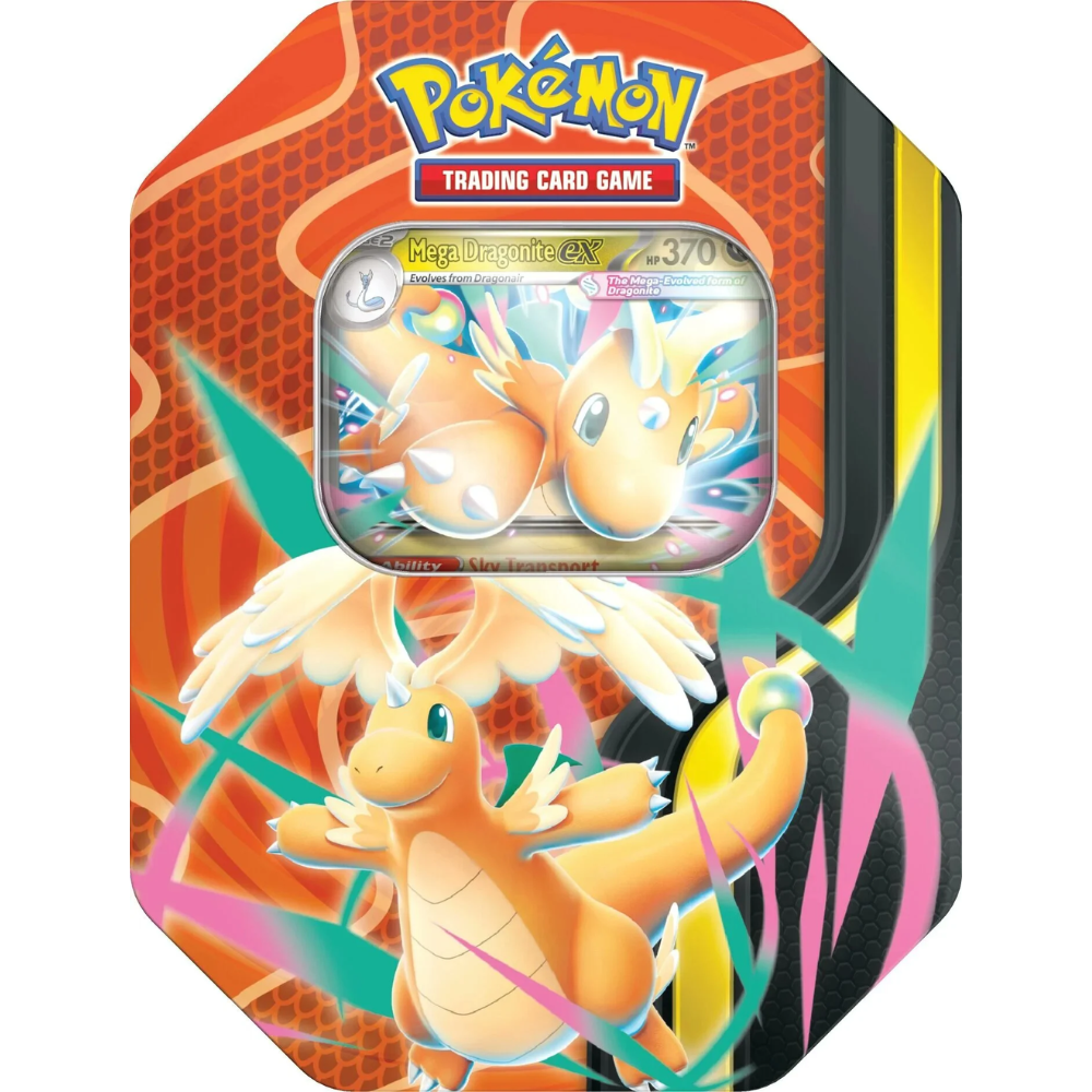 Pokémon: Mega Evolution Mega Forces Tin Mega Dragonite ex (Pre-order)