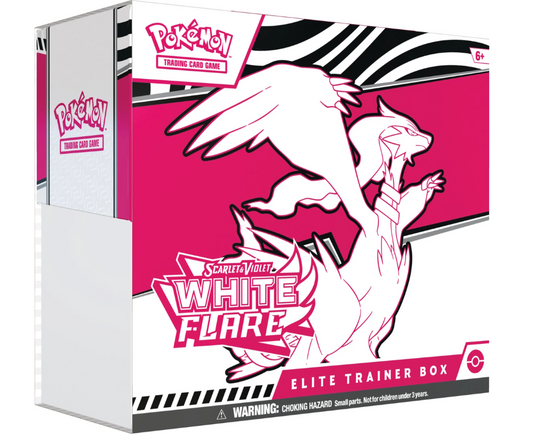 Pokémon: Scarlet & Violet - White Flare Elite Trainer Box (Pre-order) - ONE PER CUSTOMER
