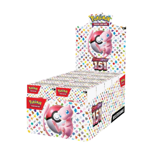 HCO EXCLUSIVE - Pokemon: Scarlet & Violet - 151 Booster Bundle SEALED Display Case