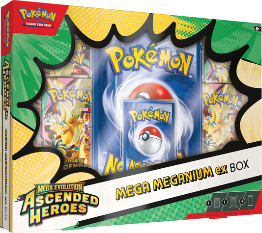 Pokémon: Mega Evolutions Ascended Heroes Mega Meganium ex Box (Pre-order)