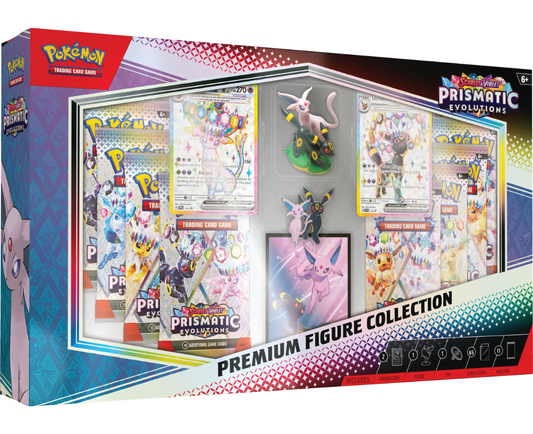 Pokémon: Prismatic Evolutions Premium Figure Collection (Pre-order) - LIMITED 1 PER CUSTOMER