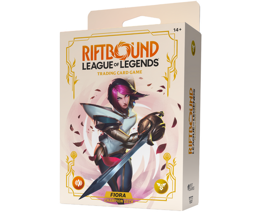 Riftbound League of Legends CG: Spiritforged Champion Deck - Fiora (Pre-Order)