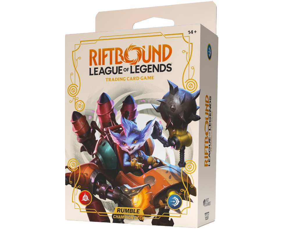 Riftbound League of Legends CG: Spiritforged Champion Deck - Rumble (Pre-Order)