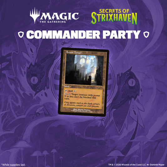 Magic: The Gathering - Secrets of Strixhaven Commander Party