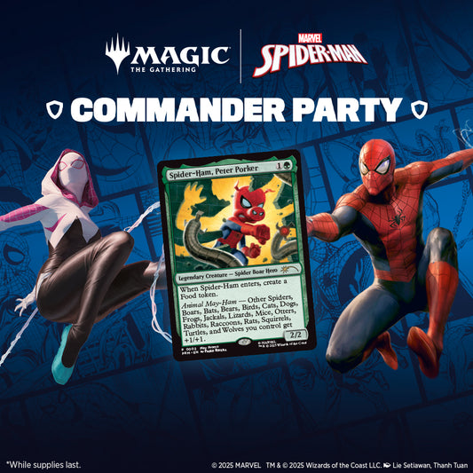 Magic: The Gathering Spider-Man Commander Party