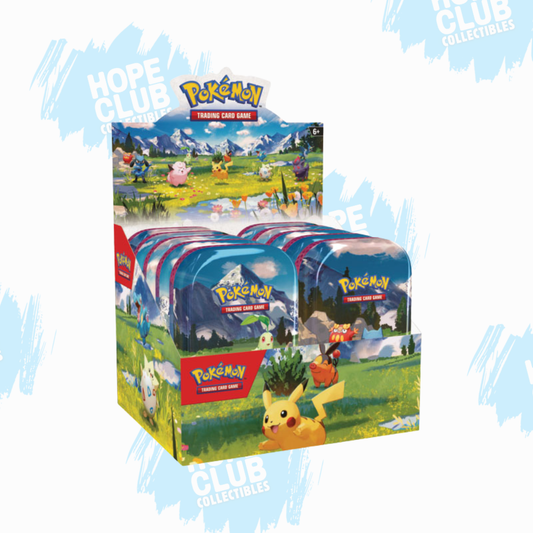 Pokémon: Mega Evolutions - SEALED DISPLAY Ascended Heroes Mini Tin (Pre-order)