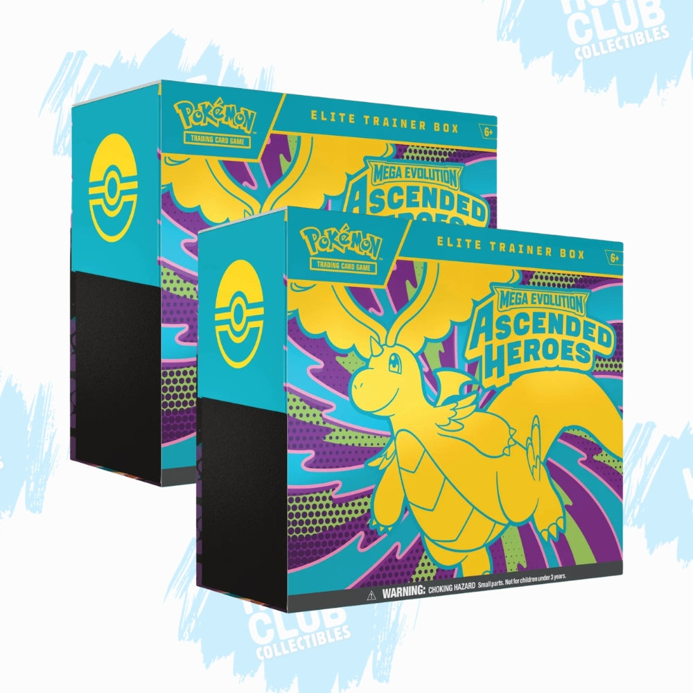 HCO LIMITED BUNDLE - 2 Pokémon Mega Evolutions Ascended Heroes ETB