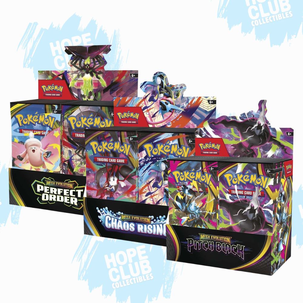 HCO BUNDLE: ME3, ME4, ME5 Booster Boxes (One of each)