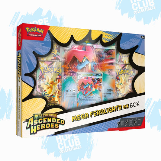 Pokémon: Mega Evolutions Ascended Heroes Mega Feraligatr ex Box (Pre-order)