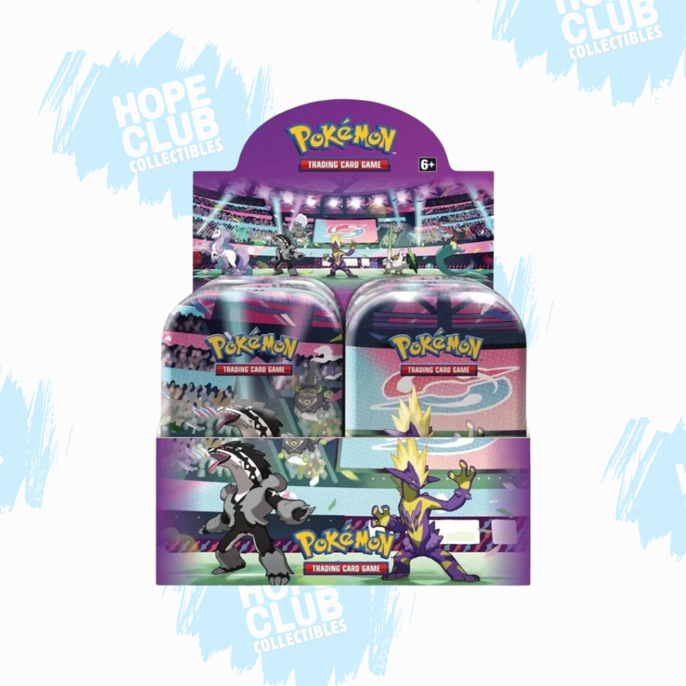 Pokémon: Galar Power Mini Tin SEALED Display Case