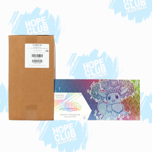 HCO EXCLUSIVE BUNDLE: SEALED CASE Prismatic Evolutions Ultra Premium Collection