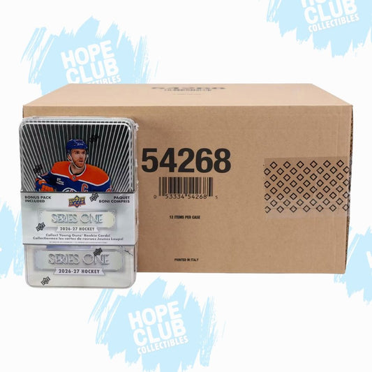 HCO SEALED CASE: 2026 - 27 Upper Deck Series One Hockey Tin