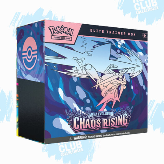 Pokémon: Mega Evolutions Chaos Rising Elite Trainer Box (Pre-order)