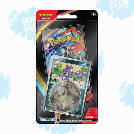 Pokémon: Mega Evolutions Chaos Rising Checklane Blister (Pre-order)