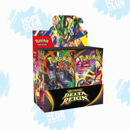 Pokémon: Mega Evolutions ME06 Delta Reign Booster Box (Pre-order)