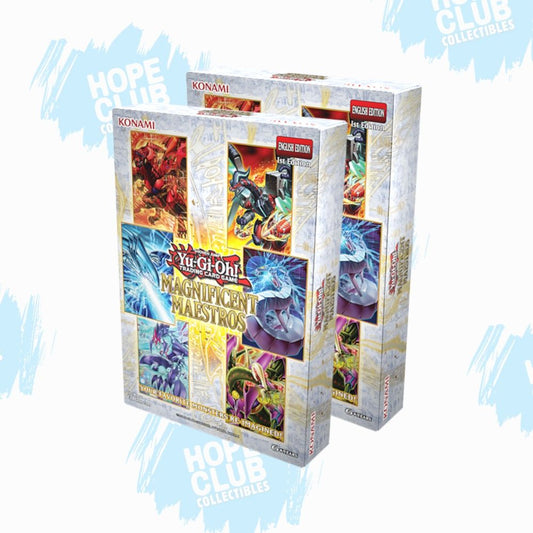 HCO LIMITED BUNDLE: 2 Yu-Gi-Oh! Magnificent Maestros 1st Edition Boxes (Pre-order)