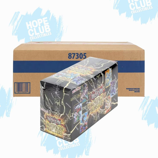 HCO SEALED CASE:  YGO Magnificent Monsters 1st Edition