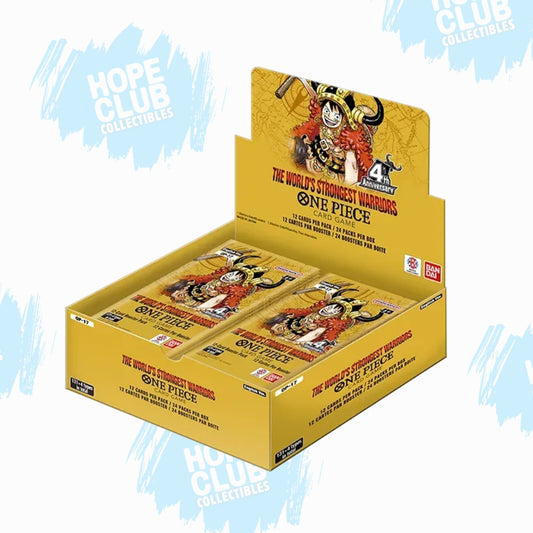 One Piece CG: OP-17 The World's Strongest Warriors Booster Box (Pre-order)