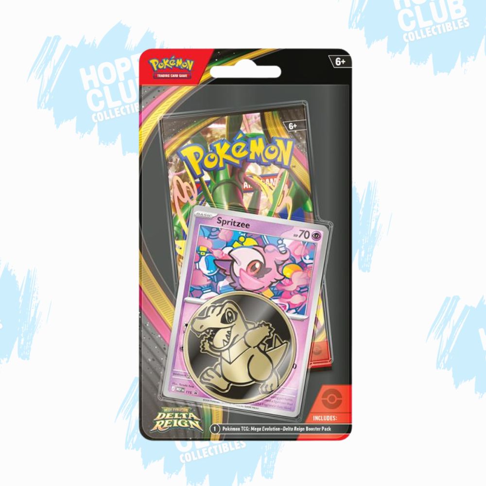 Pokémon: Mega Evolutions ME06 Delta Reign Checklane Blister (Pre-order)