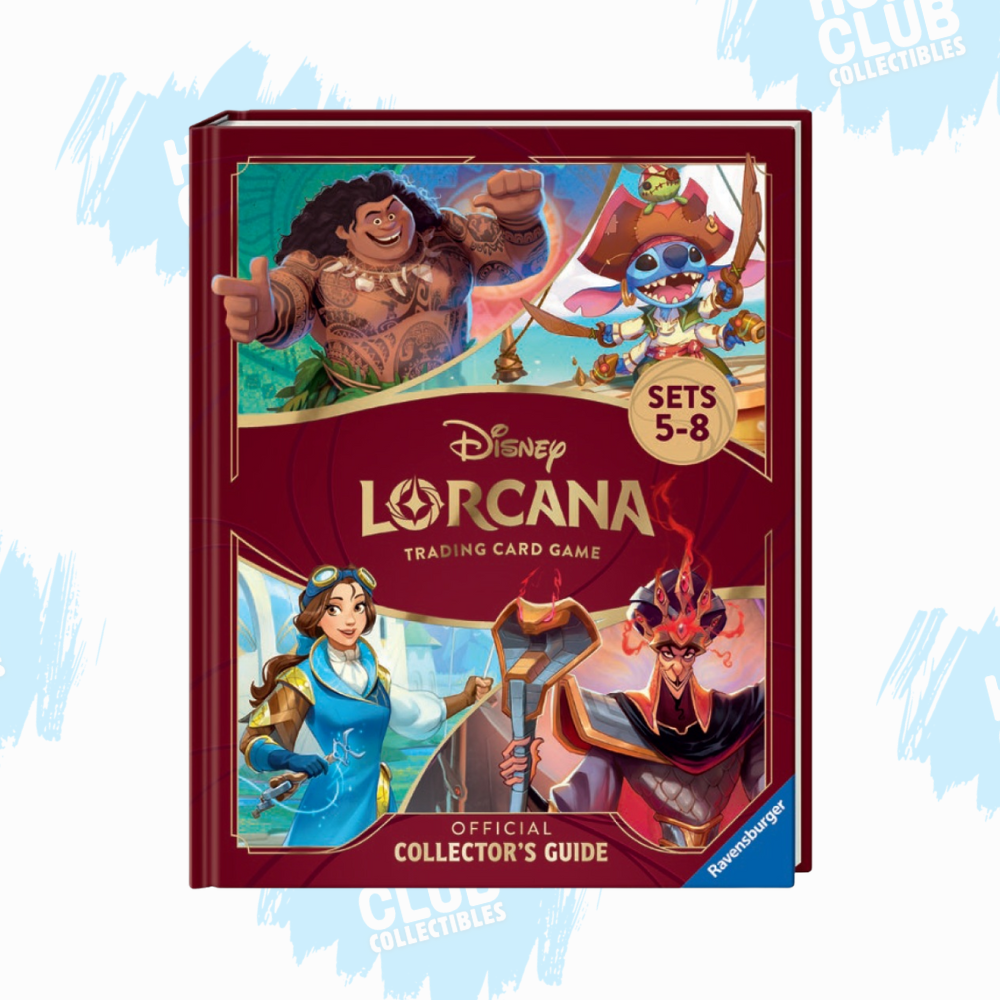 Disney Lorcana: Official Collector's Guide Sets 5 - 8 (Pre-order)