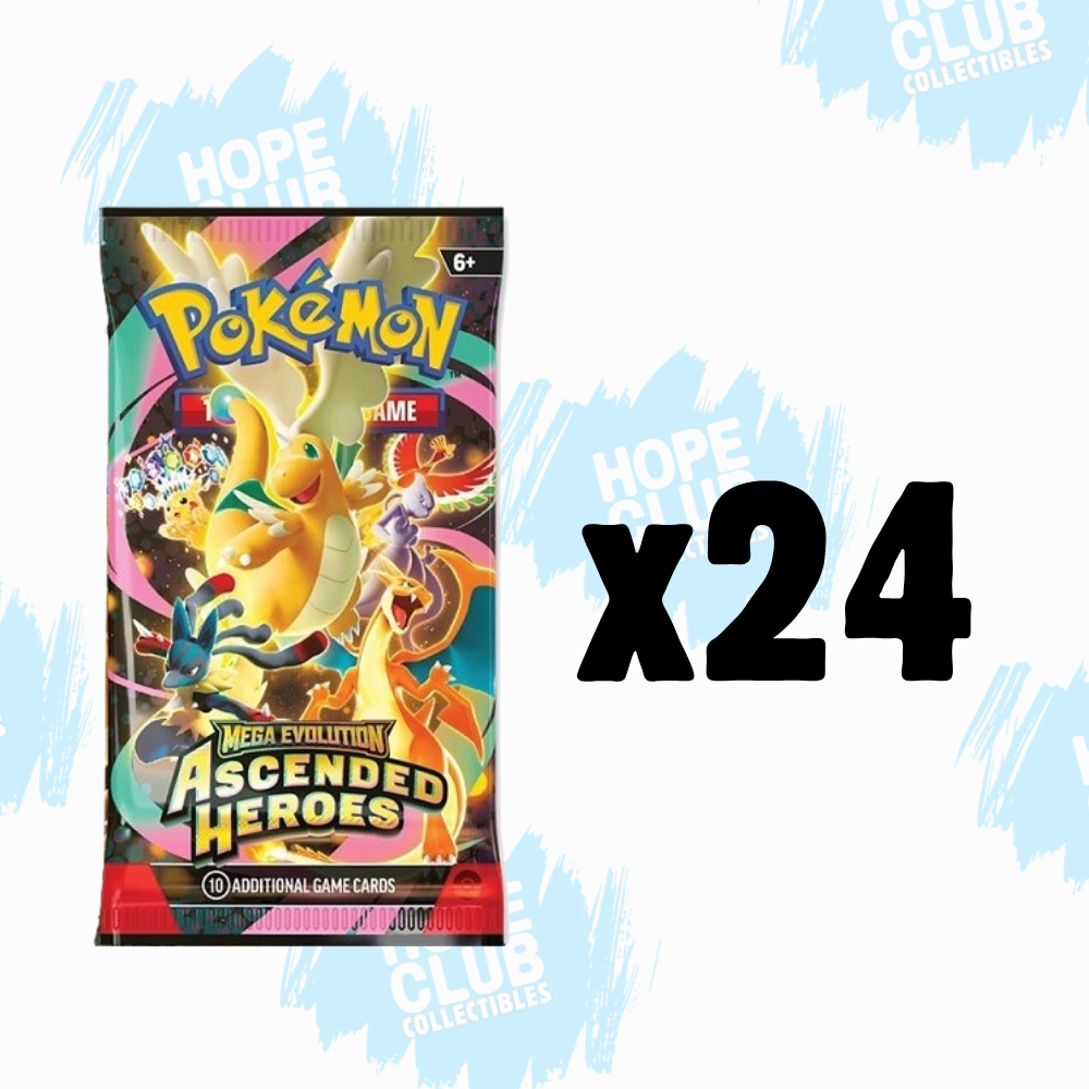 HCO LIMITED DEAL: Mega Evolutions Ascended Heroes 24 Booster Packs