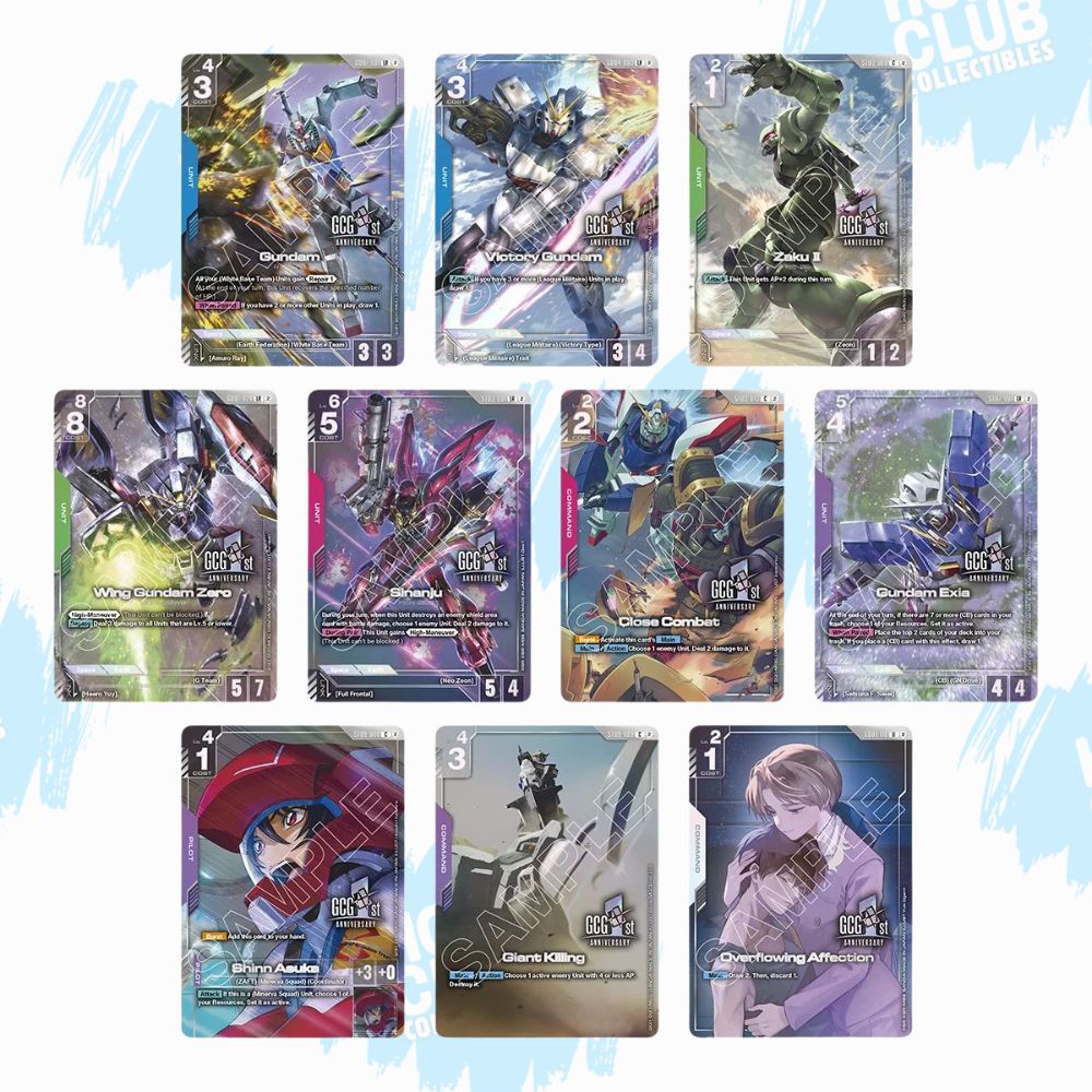Gundam CG: PB03 1st Anniversary Set (Pre-order)