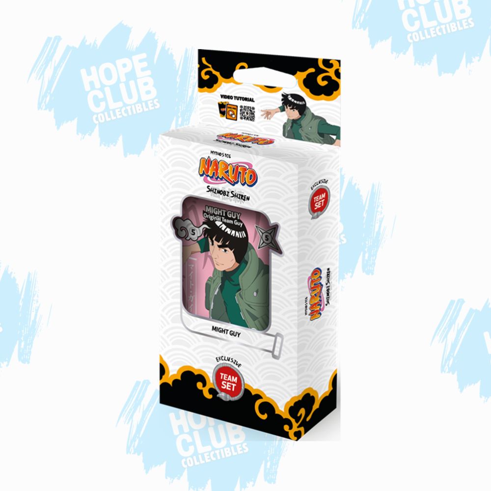 Naruto Mythos CG: Set 2 Shinobi Shiren 1st Edition Team Set (Pre-order)