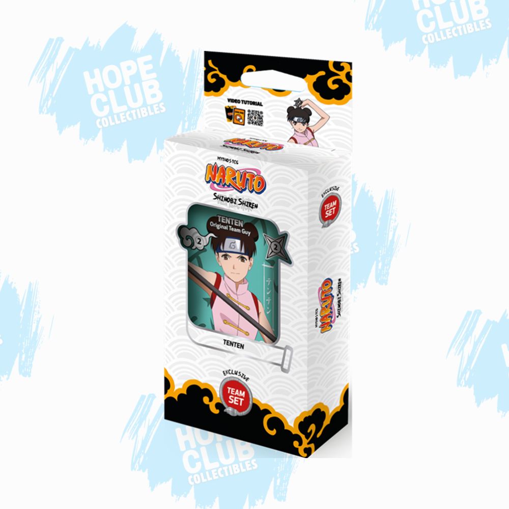 Naruto Mythos CG: Set 2 Shinobi Shiren 1st Edition Team Set (Pre-order)
