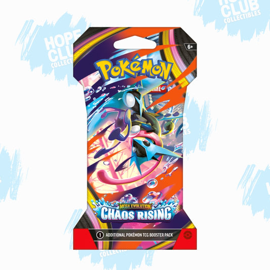 Pokémon: Mega Evolutions Chaos Rising Sleeved Booster Pack (Pre-order)
