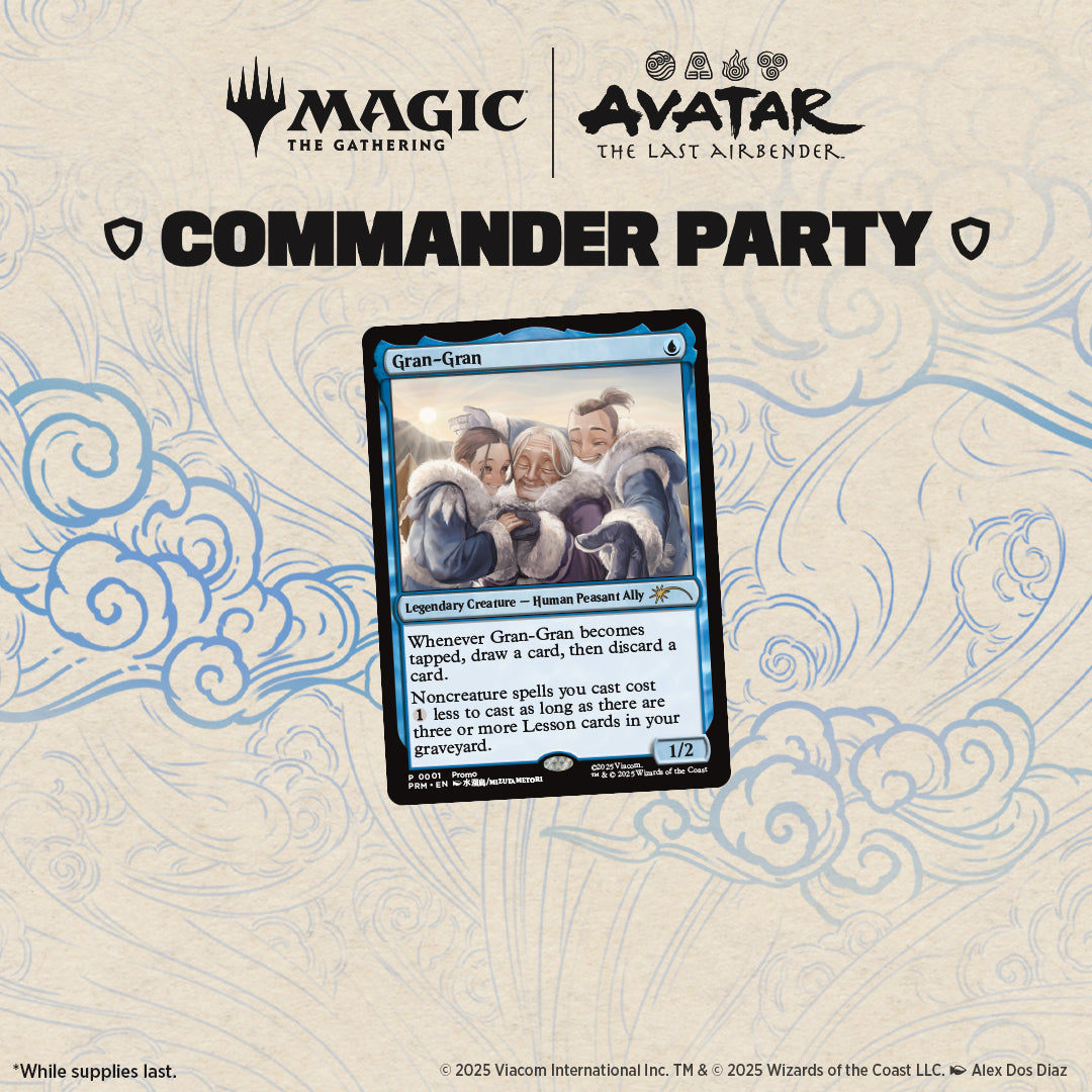 Magic: The Gathering Avatar: The Last Airbender™ Commander Party