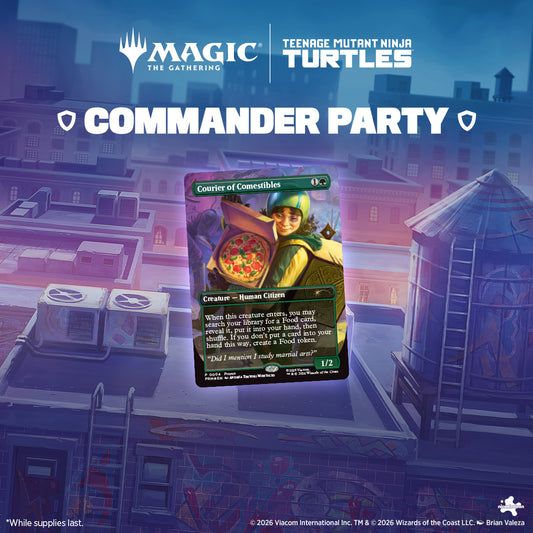 Magic: The Gathering - Teenage Mutant Ninja Turtles Commander Party