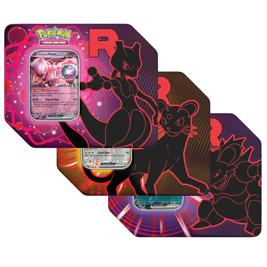 Pokémon: 2025 Team Rocket Tins (Pre-order)