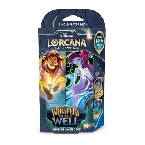 Disney Lorcana: Set 10 - Whispers in the Well Starter Deck (Pre-order)
