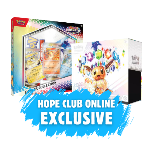 HCO EXCLUSIVE BUNDLE: Prismatic Evolutions Poster Collection + ETB