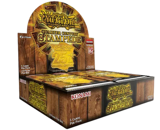 Yugioh Quarter Century Stampede Booster Box