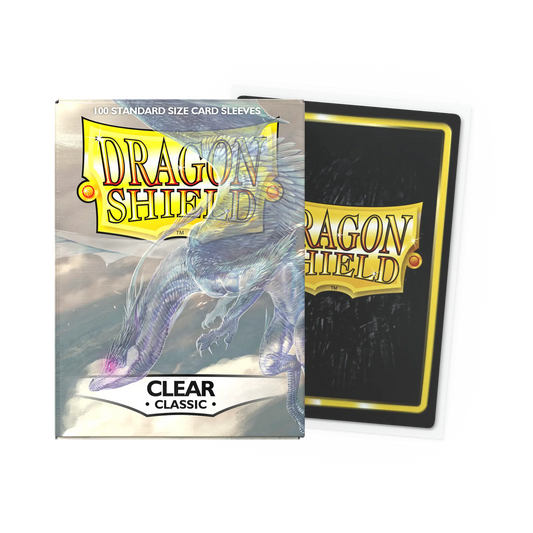 Dragon Shield Clear Classic - 100 Standard Size Card Sleeves