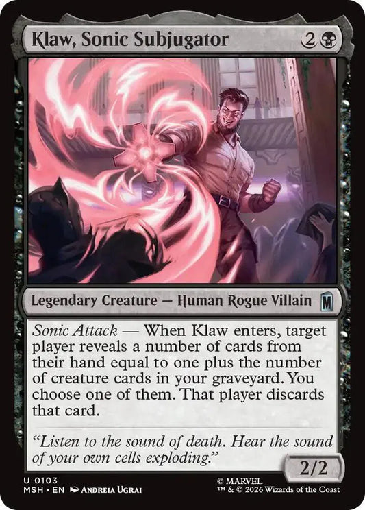 Klaw, Sonic Subjugator
