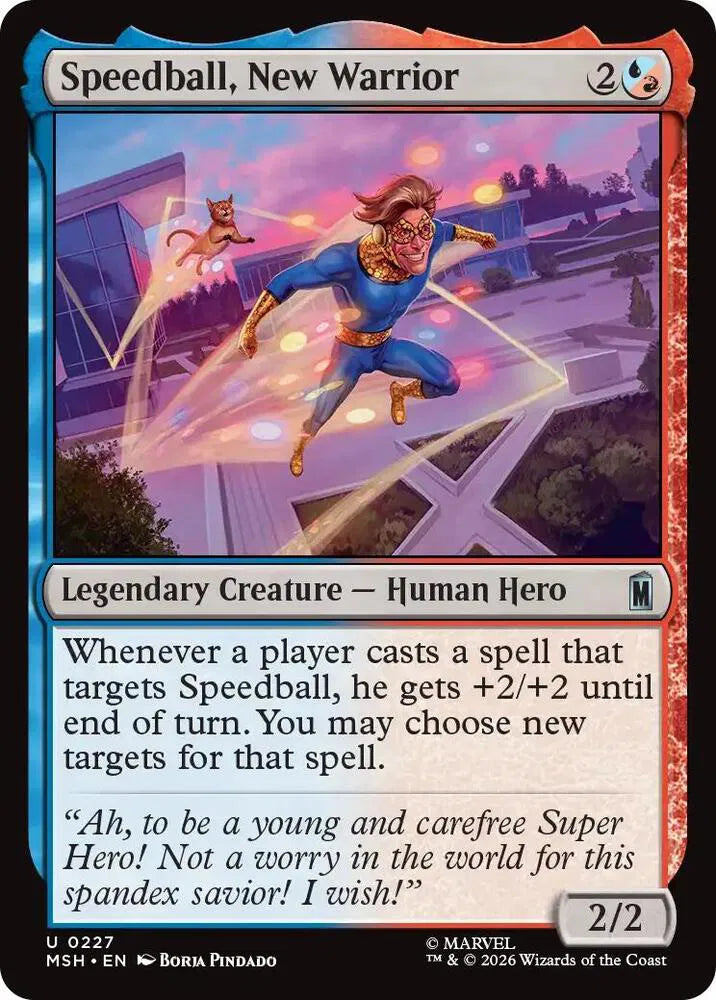 Speedball, New Warrior
