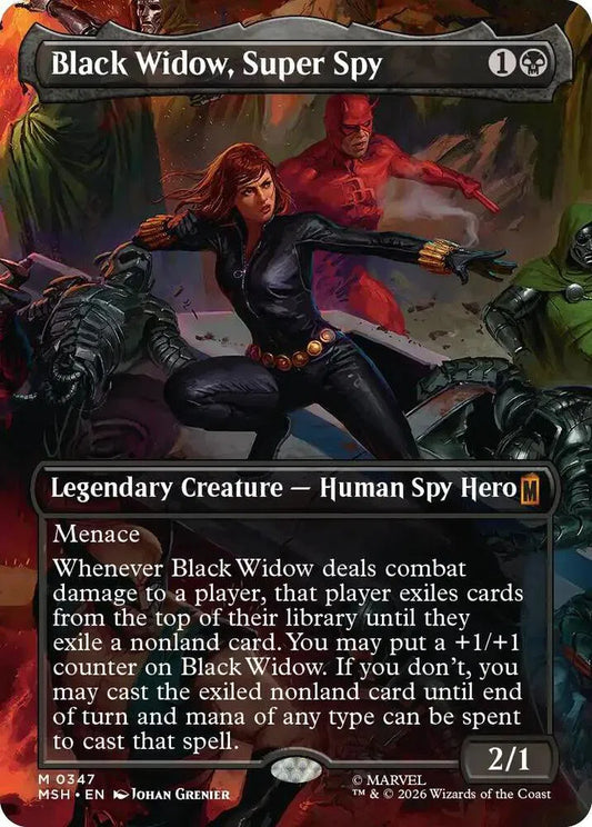 Black Widow, Super Spy