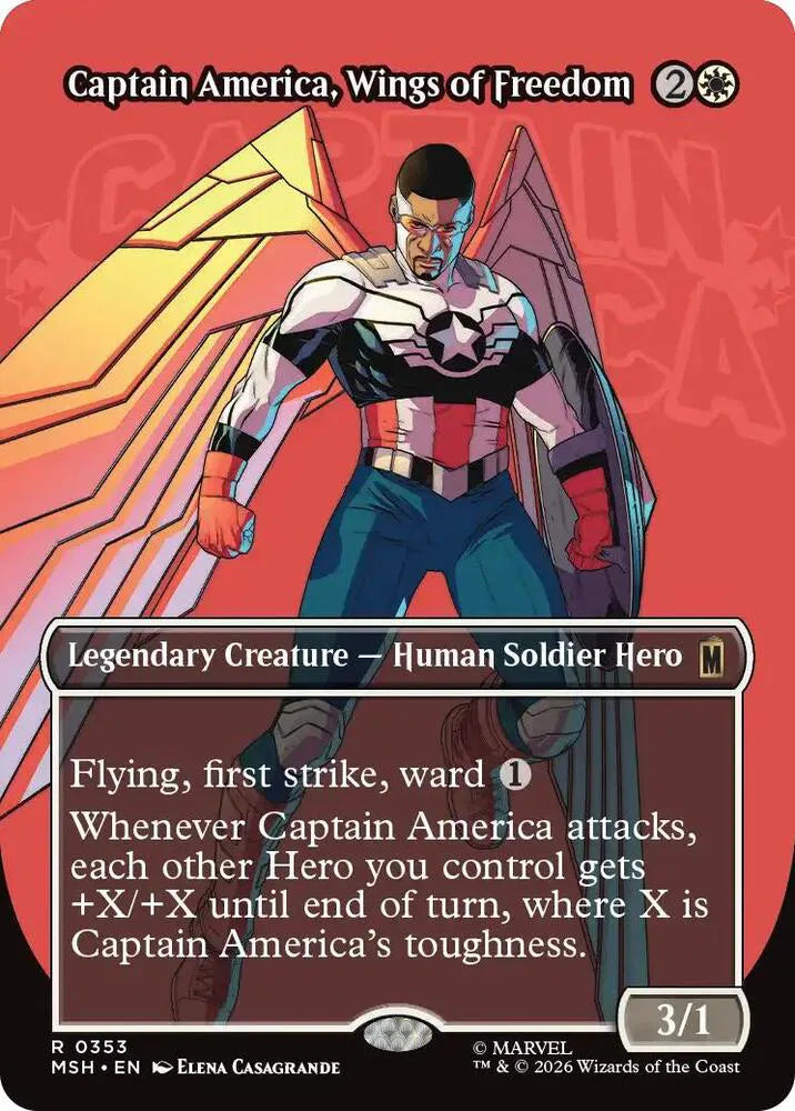 Captain America, Wings of Freedom