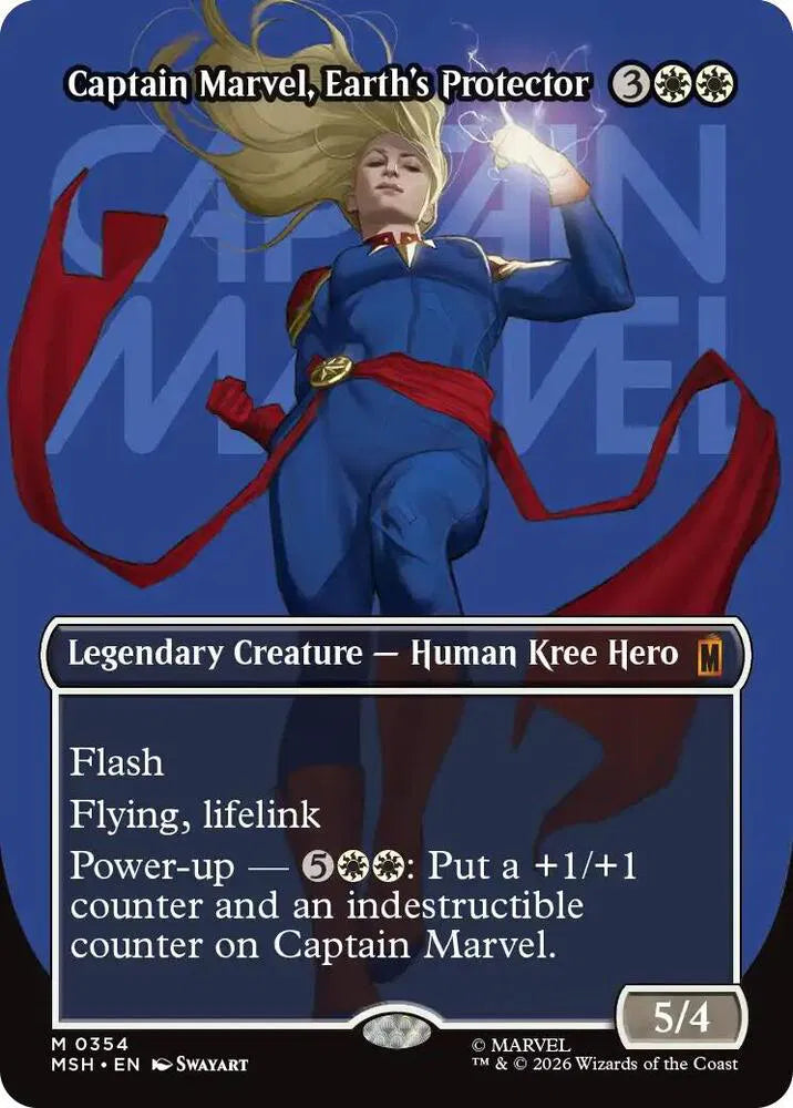 Captain Marvel, Earth's Protector