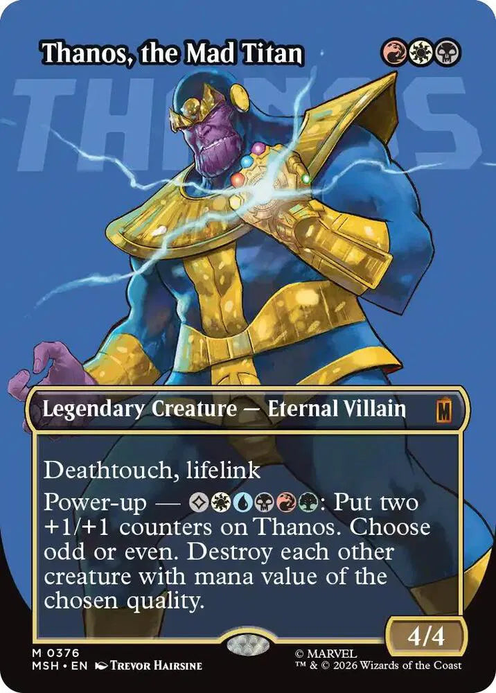 Thanos, the Mad Titan