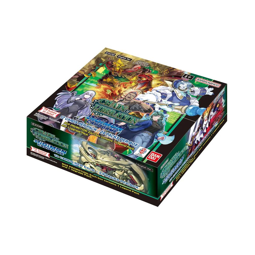 Digimon CG: EX-08 Chain of Liberation Booster Box
